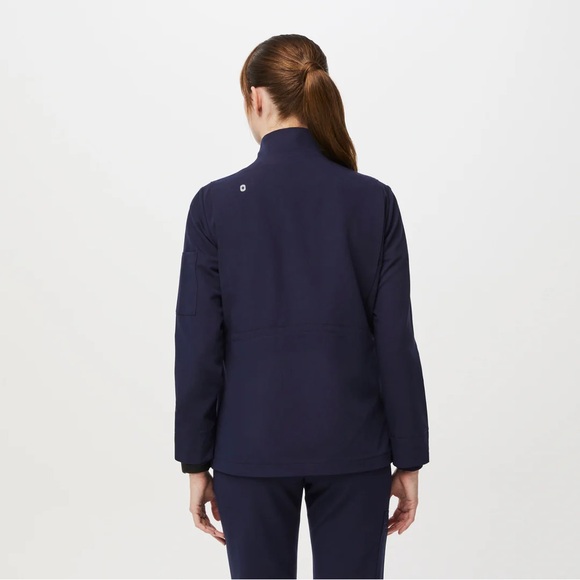 Figs Page Classic Scrub Jacket Navy Size S NWT - Picture 3 of 8
